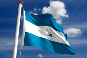 Nicaraguan flag